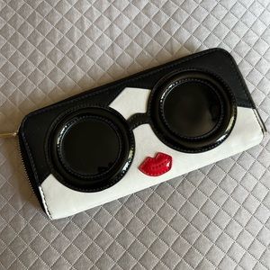 Alice + Olivia Leather Clutch Wallet